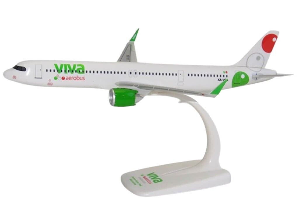 PPC Viva Aerobus Airbus A321neo XA-VBA Desk Top Display 1/200 Model AV Airplane
