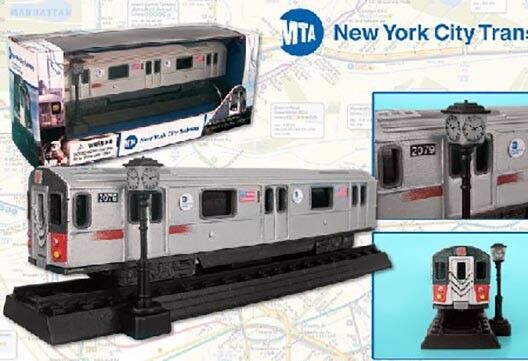 RT8555 Subway Car NYC New York City MTA Diecast Around 1:87 Scale 