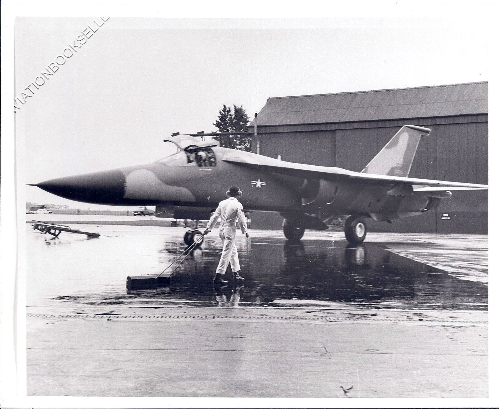 Original Vintage Photo: General Dynamics F-111 TACTICAL AIR COMMAND CAMOUFLAGE