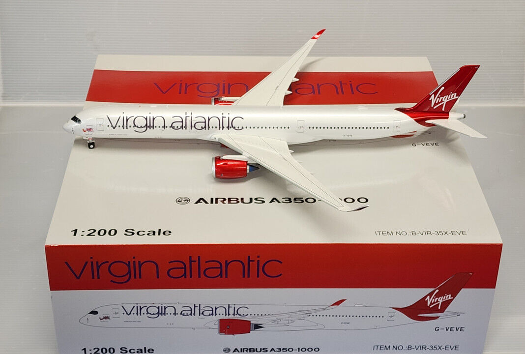 Inflight 35XVEVE Virgin Atlantic Airways Airbus A350-1000 Diecast 1/200 AV Model