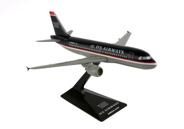 Flight Miniatures US Airways Airbus A319-100 Desk Display 1/200 Model Airplane