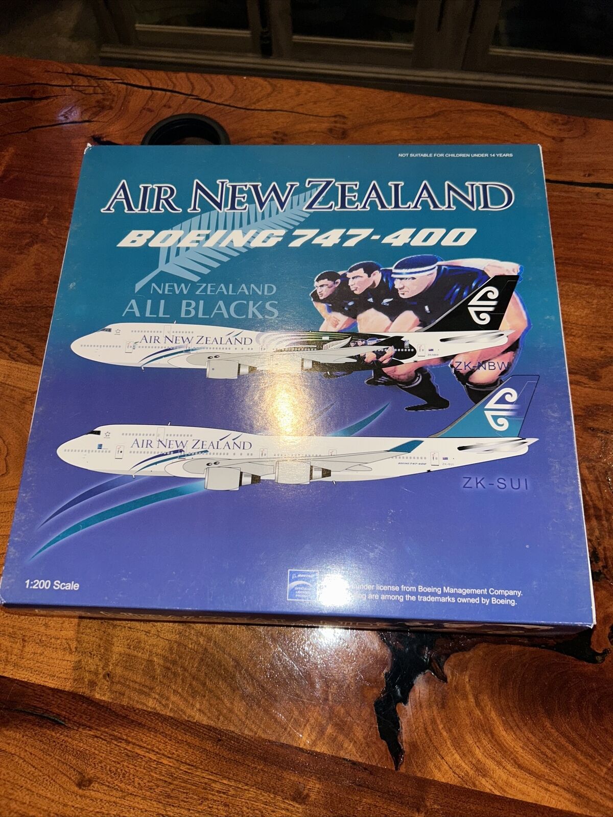 Boeing 747-400 Air New Zealand ZK-SUI 1:200 New