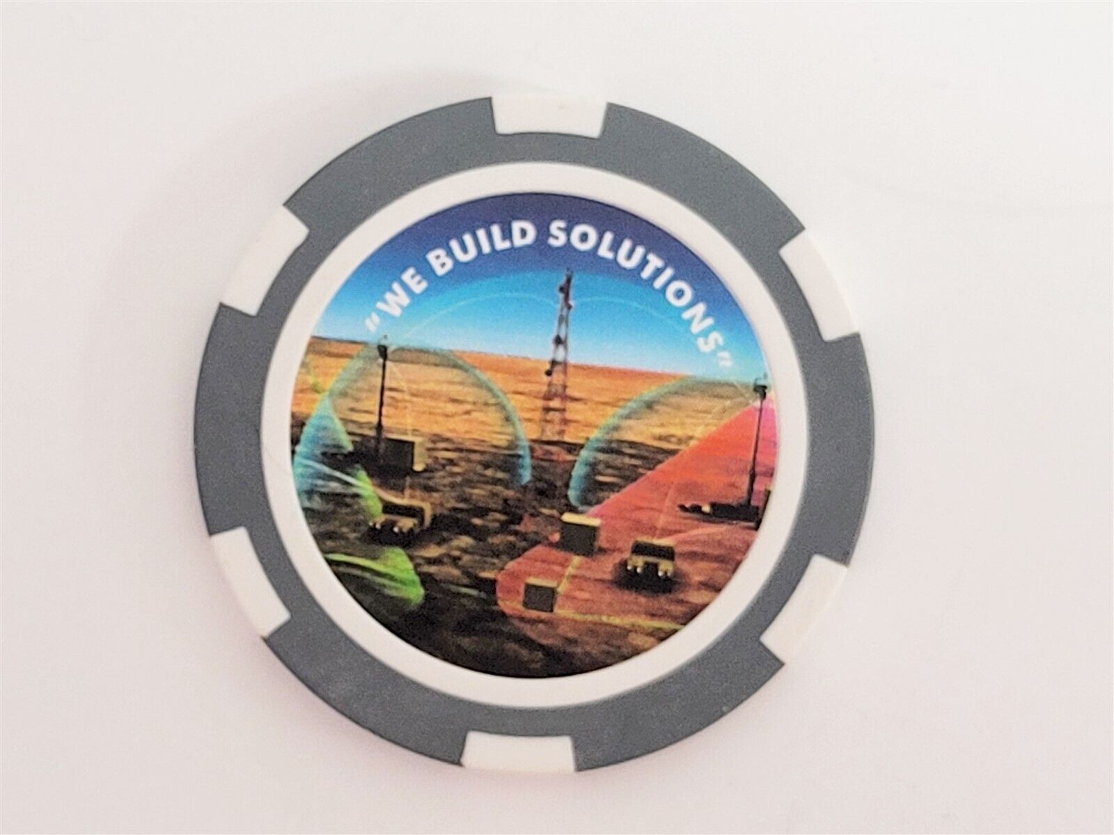 Advanced Technology Systems Company ATSC / We Build Solutions Challenge Coin 2