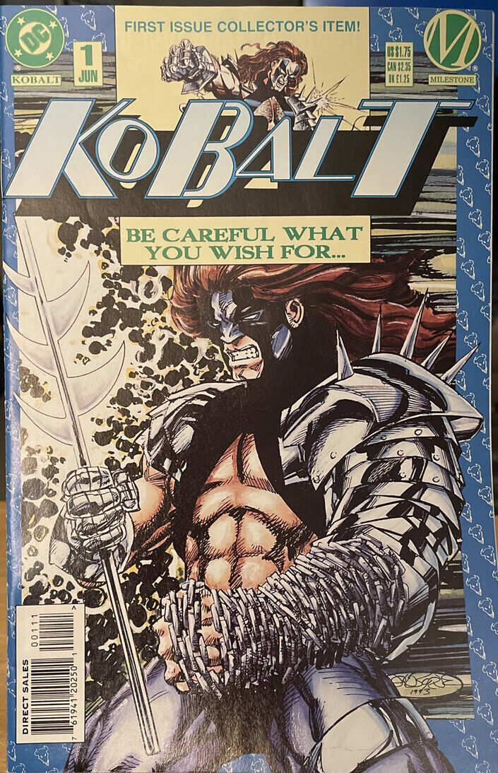 KOBALT #1 DC - 1993 First Issue Collector\'s Edition - Comic Book - (box33)