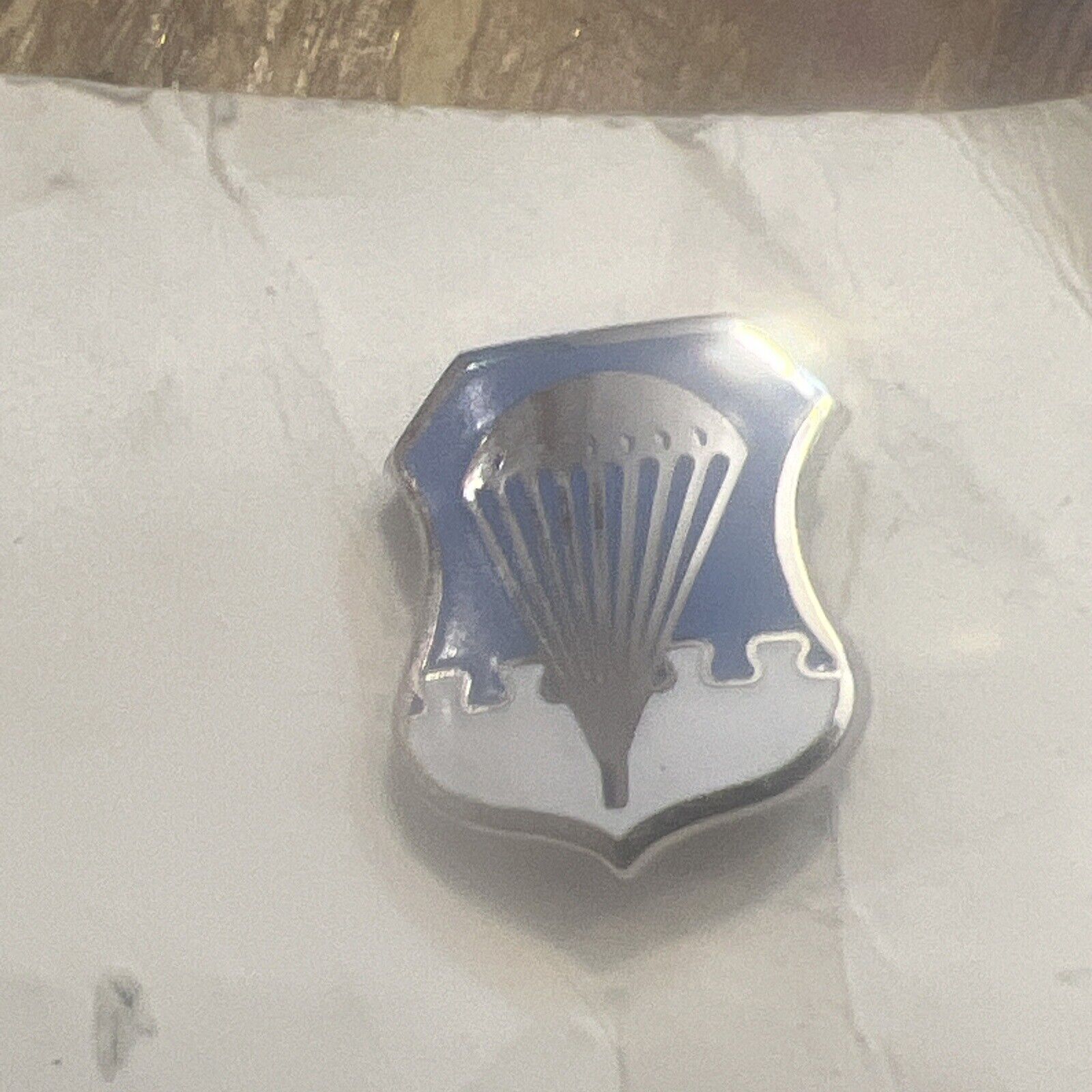 USAF Air Force 1956-1963 Paratroop Qualification Badge Insignia Pin