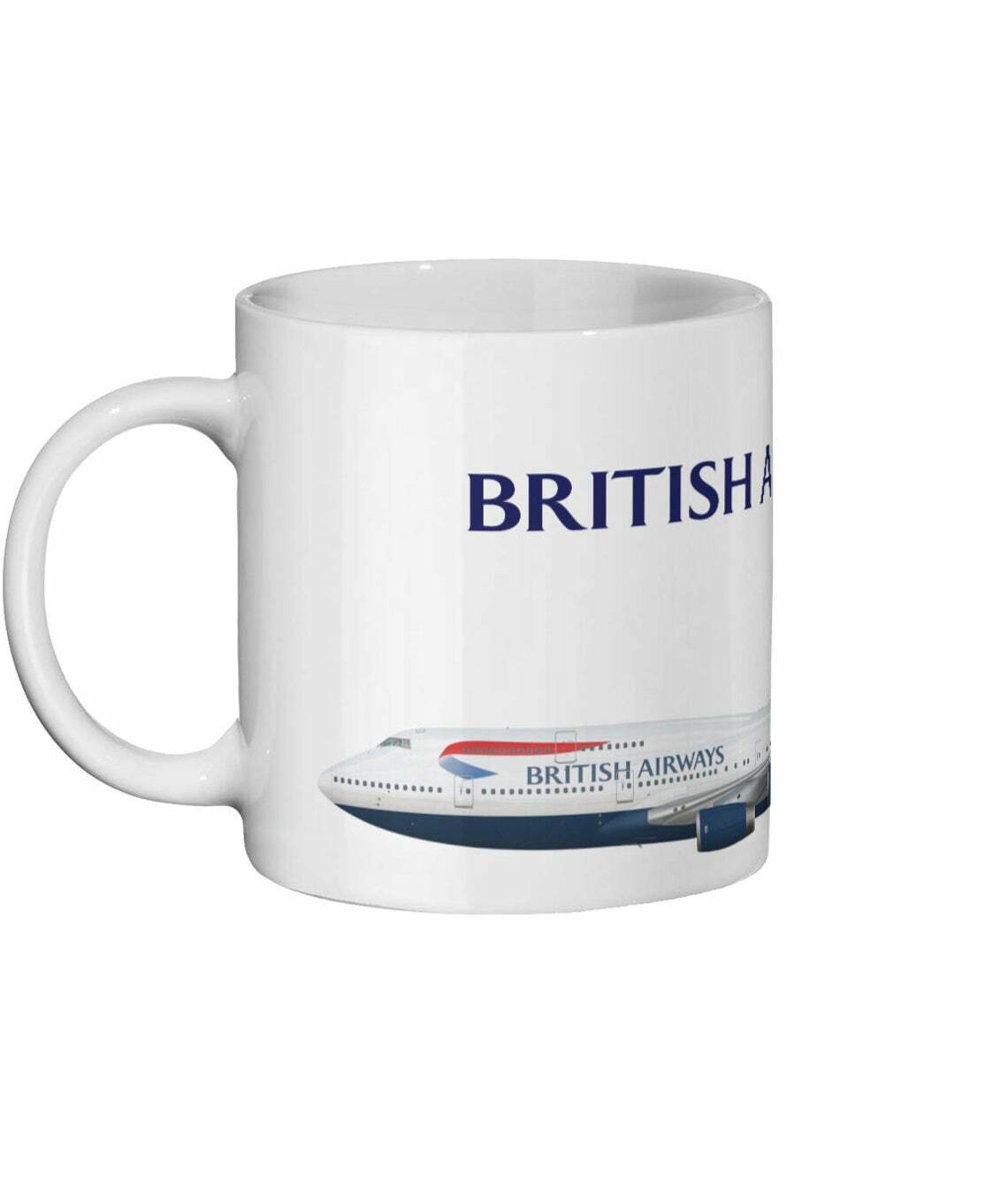British Airways Boeing B747-400 Chatham Dockyard Tea/Coffee Mug