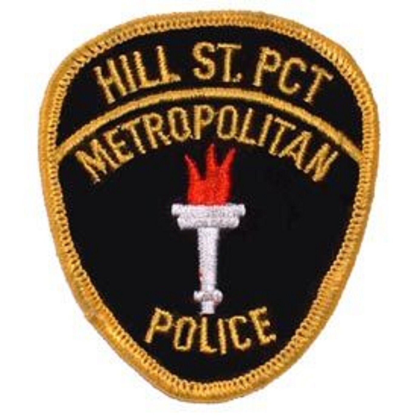 HILL STREET PRECINCT EMBROIDERED POLICE PATCH HILL STREET BLUES  