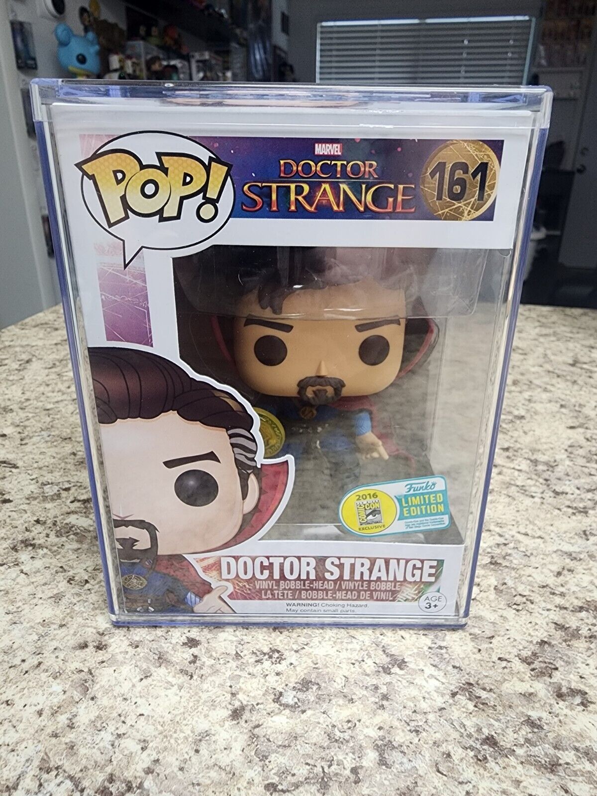 FUNKO POP DOCTOR STRANGE SDCC EXCLUSIVE OFFICIAL MARVEL VAULTED COMIC CON #161