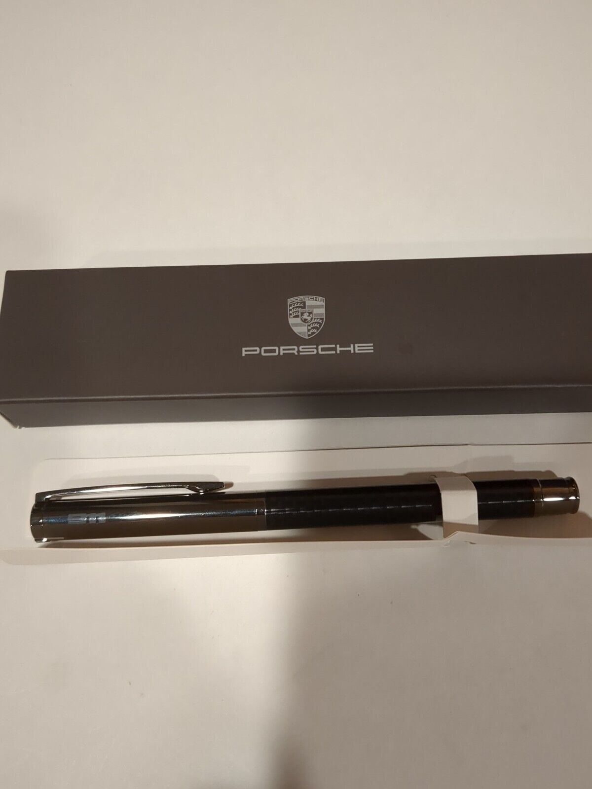 AWESOME Official Porsche 911 Launch Ballpoint Pen Carbon Fiber From Stuttgart
