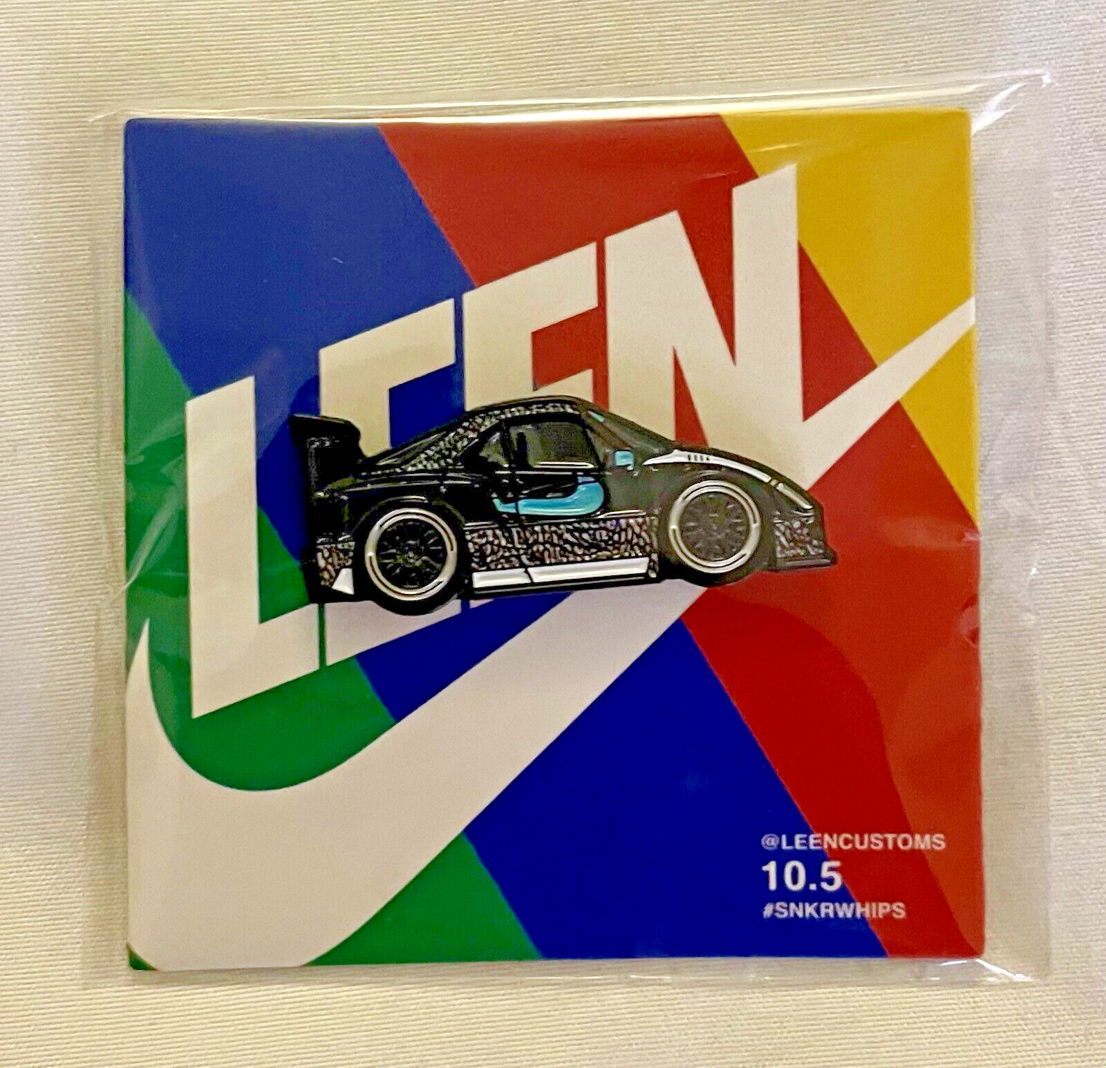 Leen Customs SNKRWHIPS - F40 Pin XXX/150 IN HAND READY TO SHIP ASAP