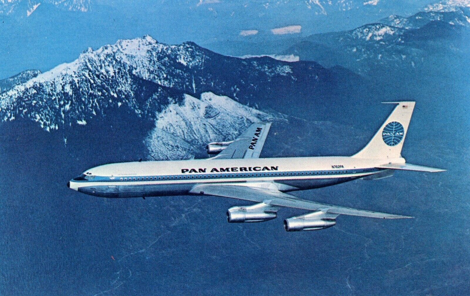 PAN AM / PAN AMERICAN  AIRLINES  B-707  AIRPORT / AIRCRAFT / AIRLINE ISSUE # 2