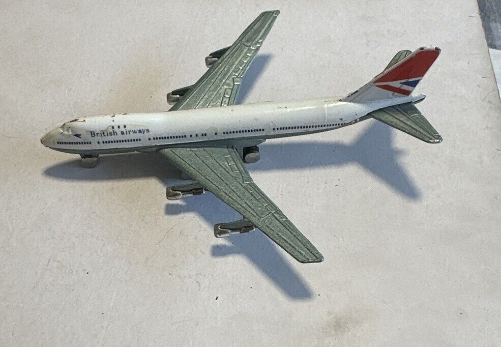 British Airways Airline United Kingdom Realtoy Collectible Diecast Airplane #E