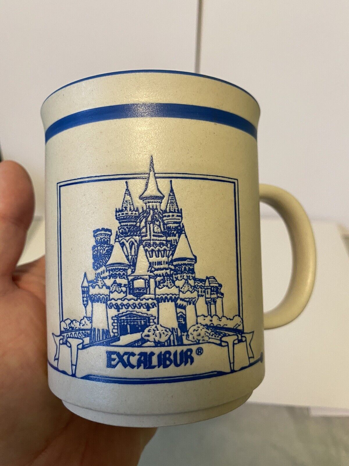 Las Vegas Excalibur Mug Vintage Stoneware