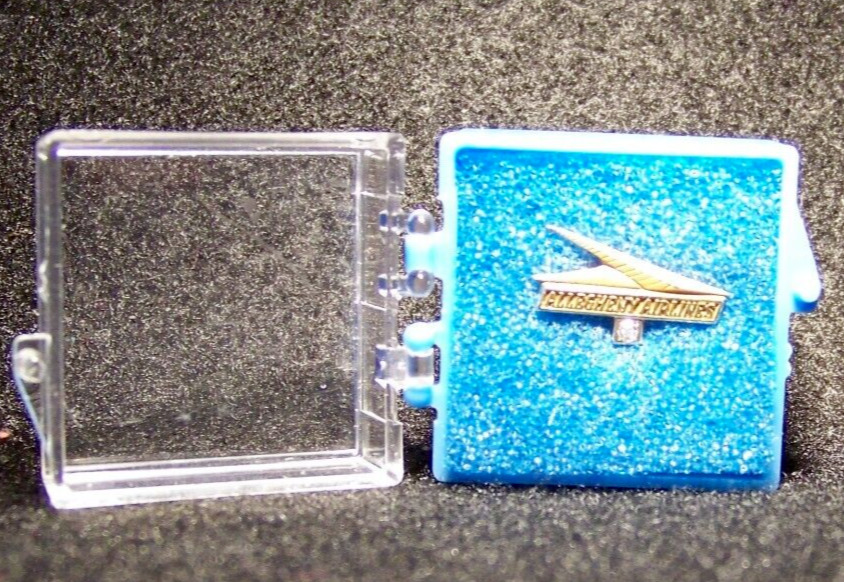 1970\'s ALLEGHENY AIRLINES 20 Year Service Pin in 10k w/diamond by Balfour