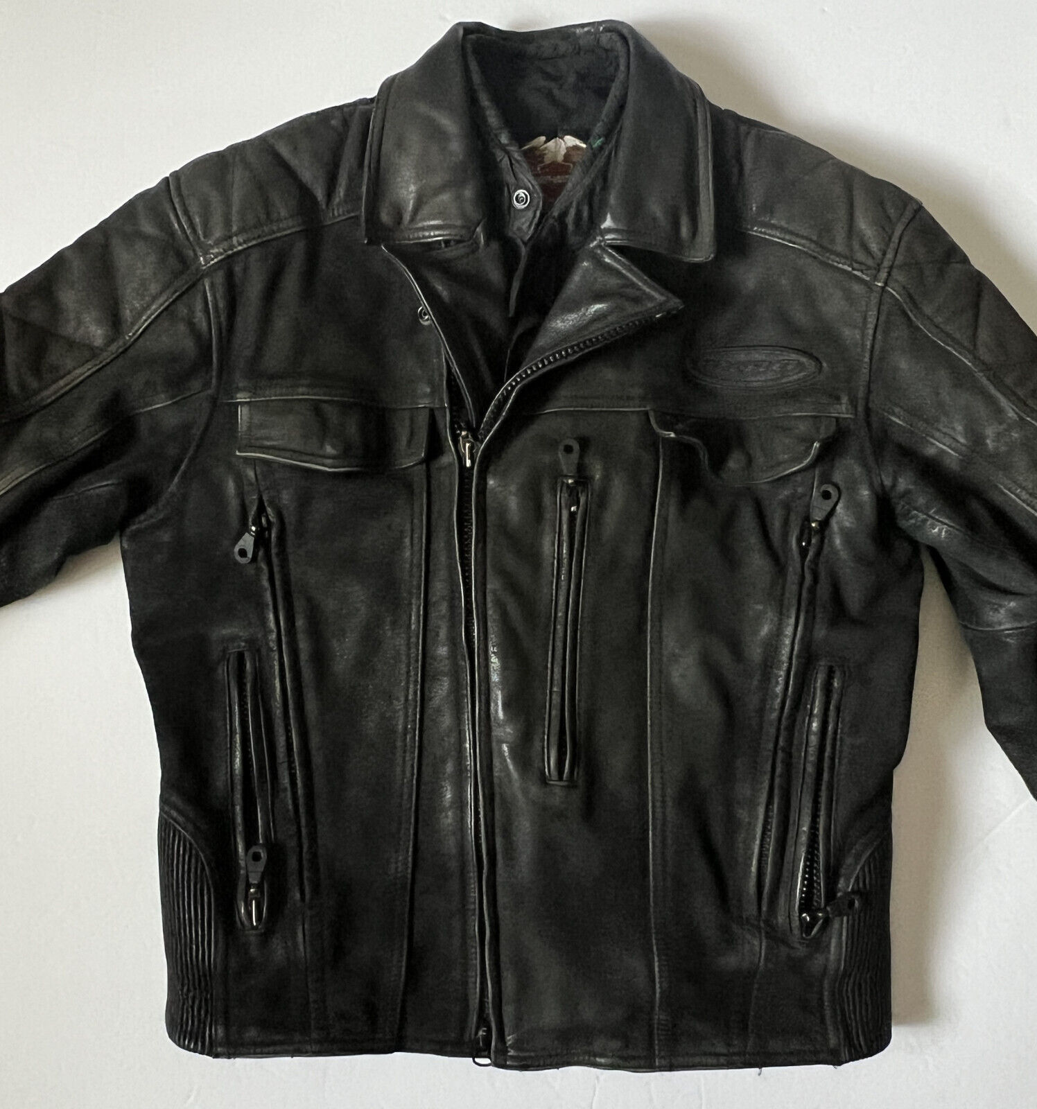 HARLEY DAVIDSON Men\'sFXRG 98529-01VM Liner Water-resistant Leather Jacket Medium