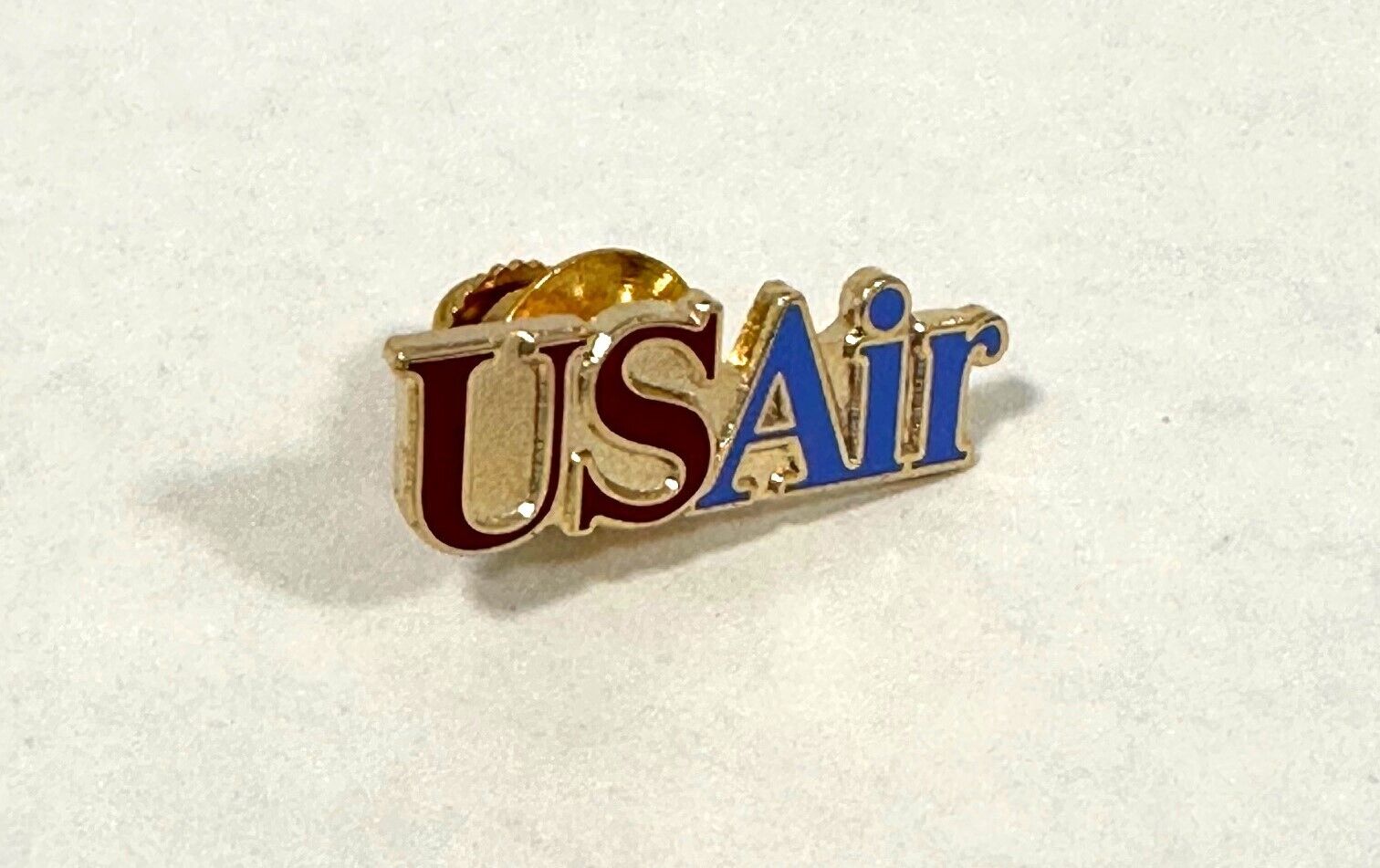 USAir US Air 1990's Livery Replica Logo Tack Lapel Pin Pilot Plane Stewardess