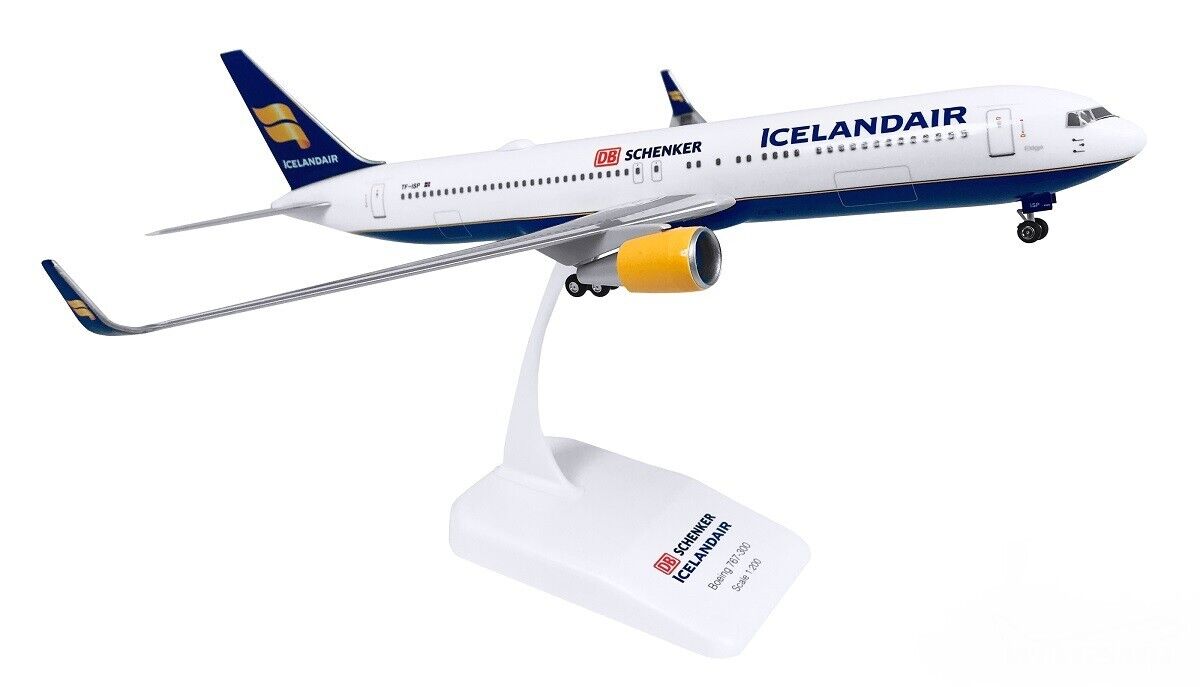 Limox Icelandair Schenker Boeing 767-300ER TF-ISP Desk 1/200 Model AV Airplane