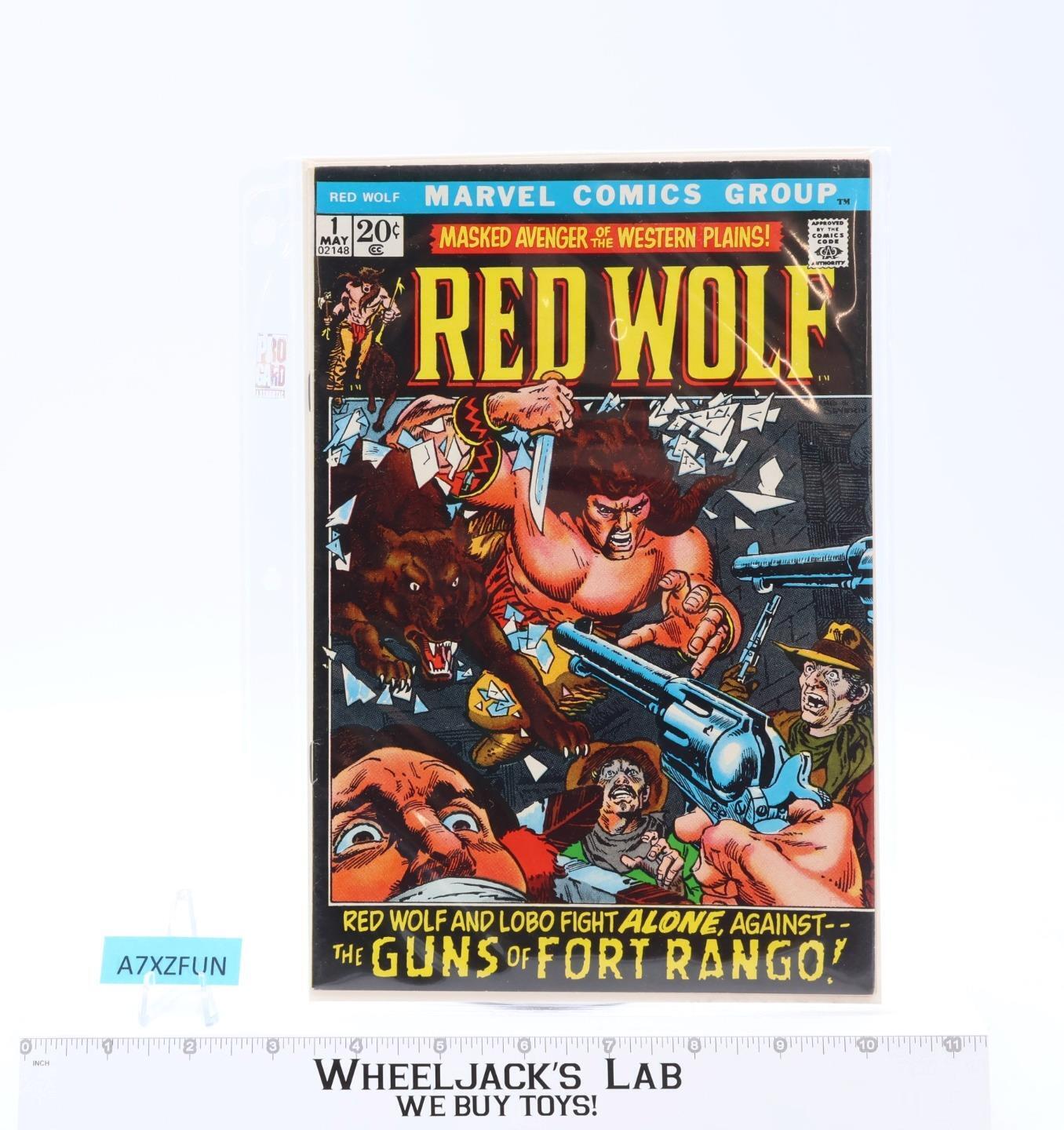 Red Wolf #1 Masked Avenger of the Western Plains 1972 Marvel Comics Kane Severin