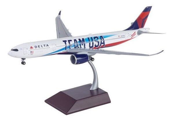 Gemini Jets G2DAL1065 Delta Airlines A330-900neo Team USA Diecast 1/200 Model