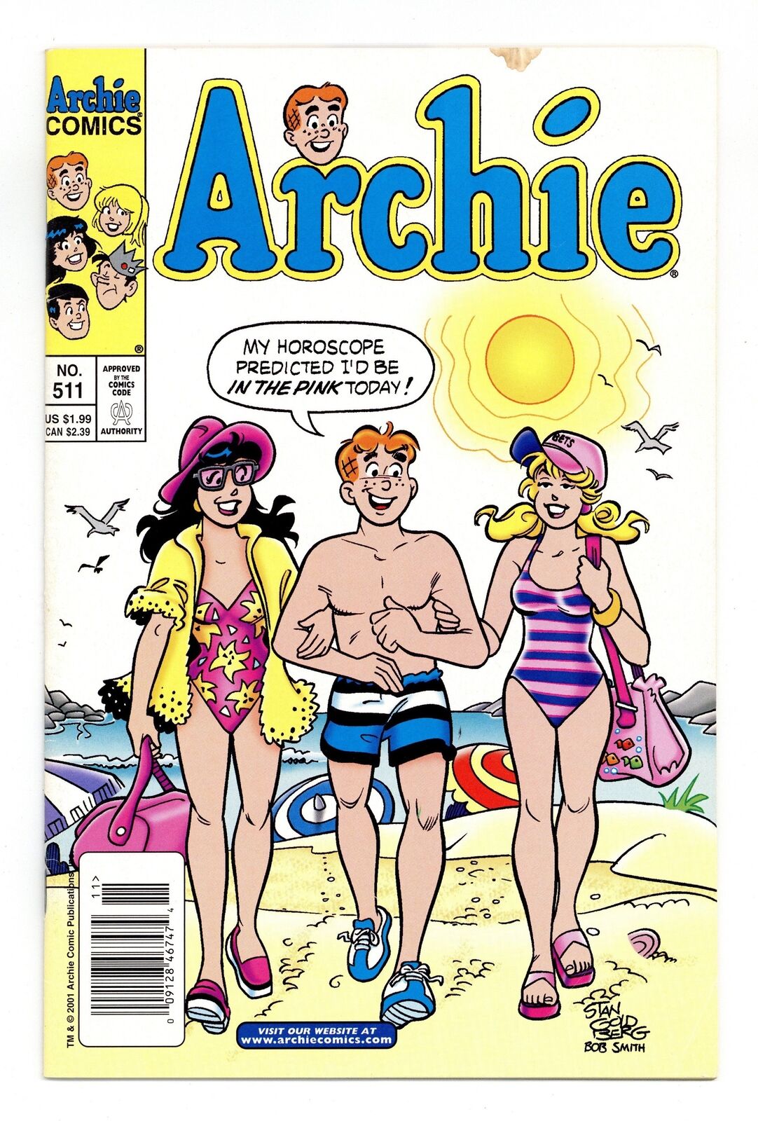 Archie #511 VG 4.0 2001