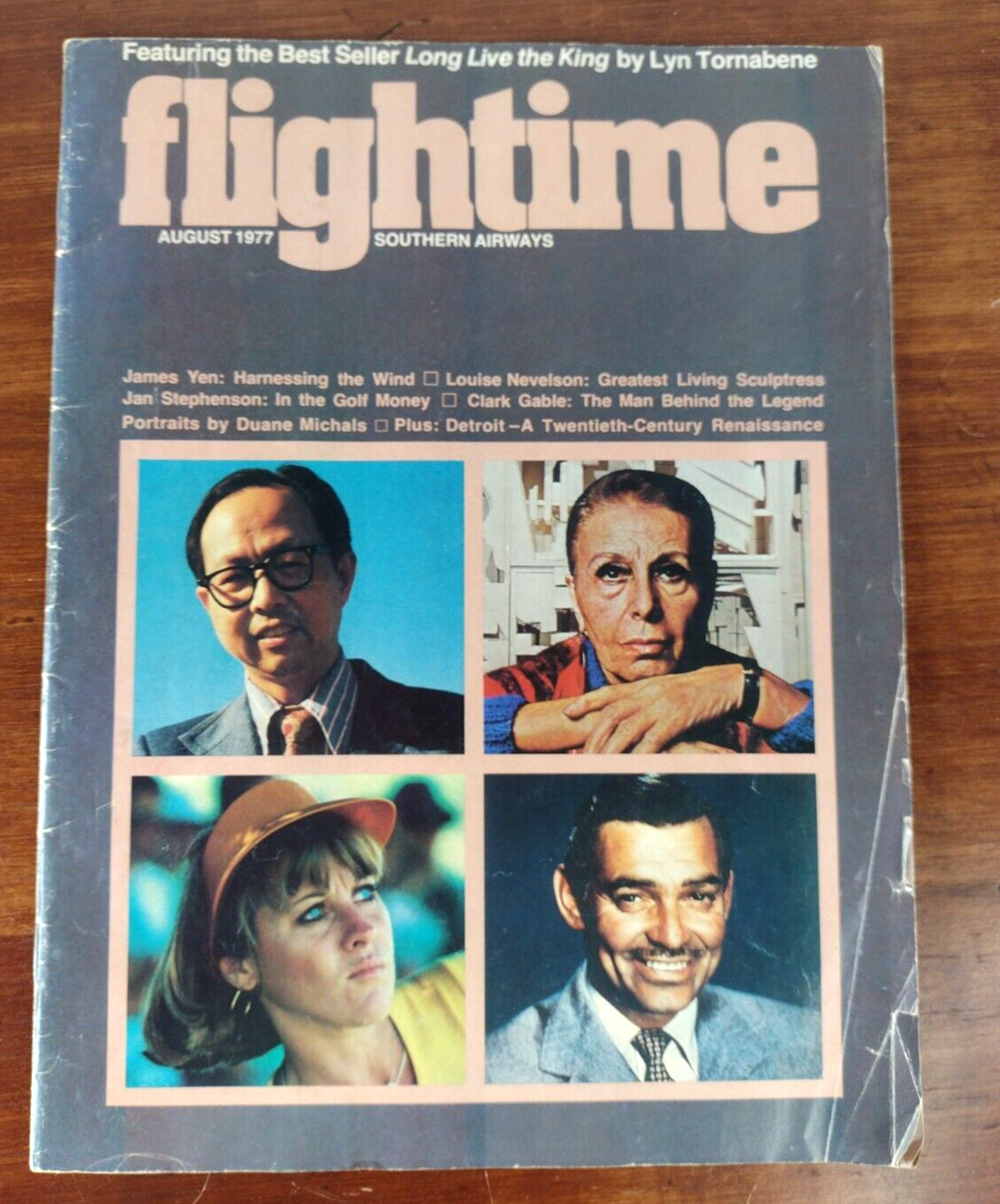 Southern Airways Flightime August 1977 Magazine