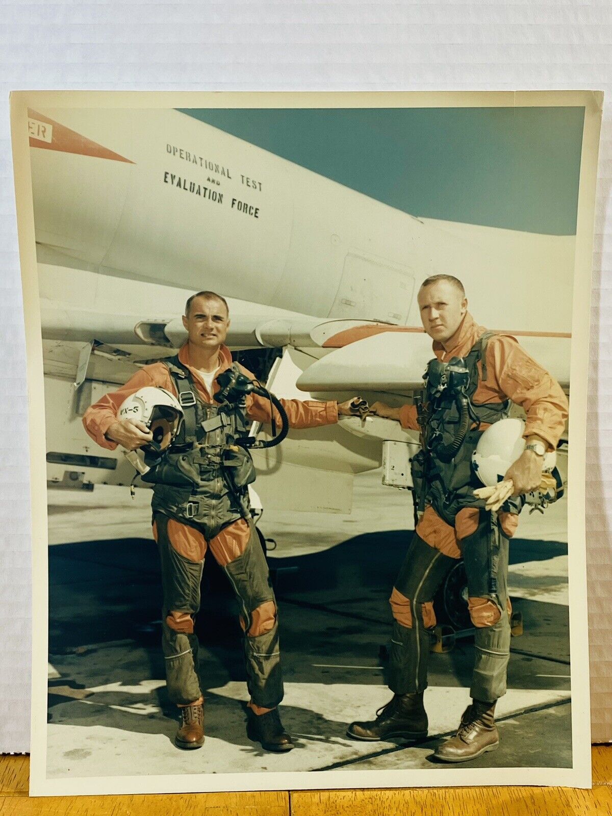 DOUGLAS A-4 EX-5 SKYHAWK COMMANDING OFFICER DON LORANGER NAVY PILOT KAUBER.