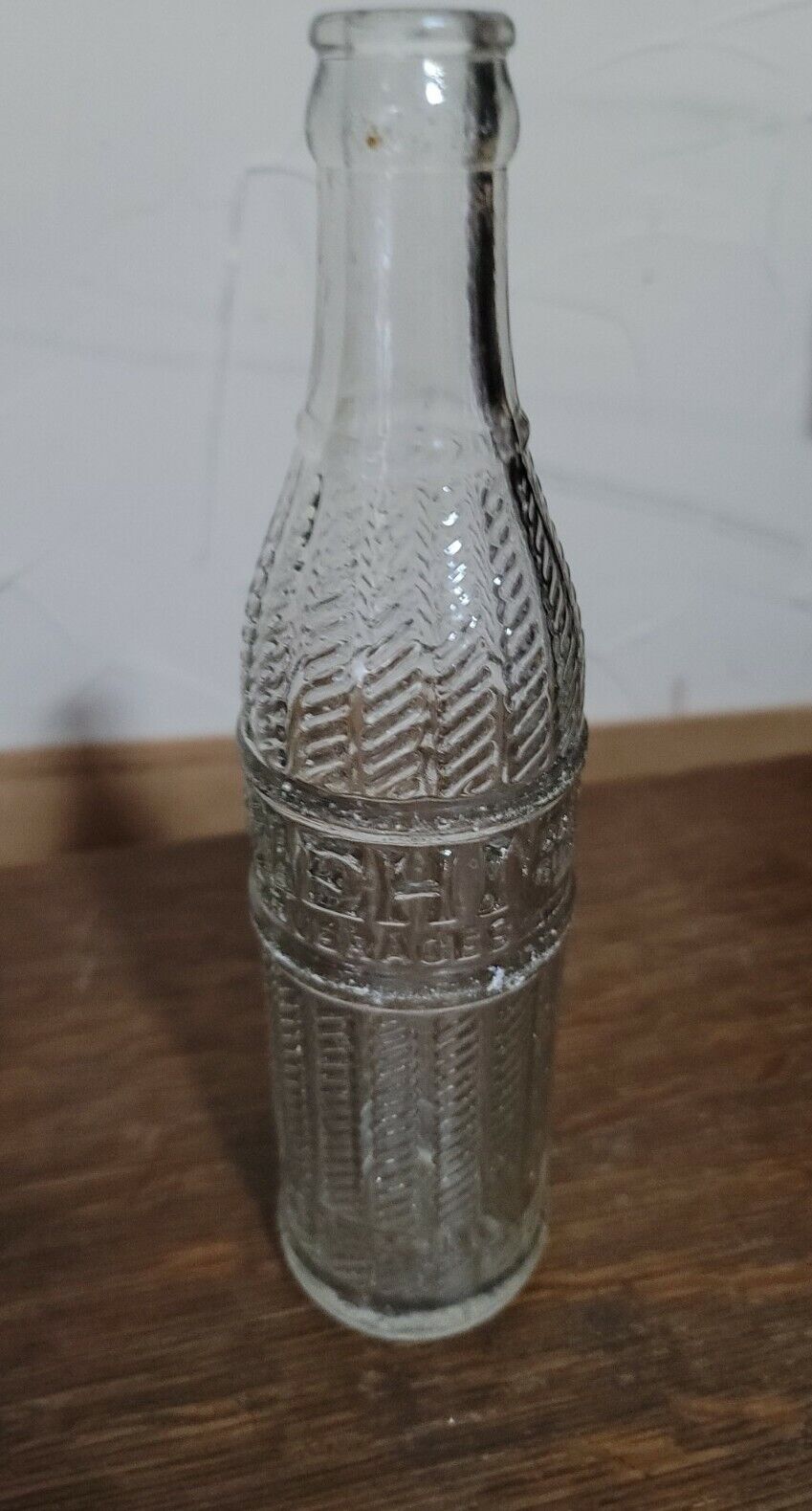 Vintage Peoria, ILL NEHI Soda Bottle 1925 Patent 9 Ounces