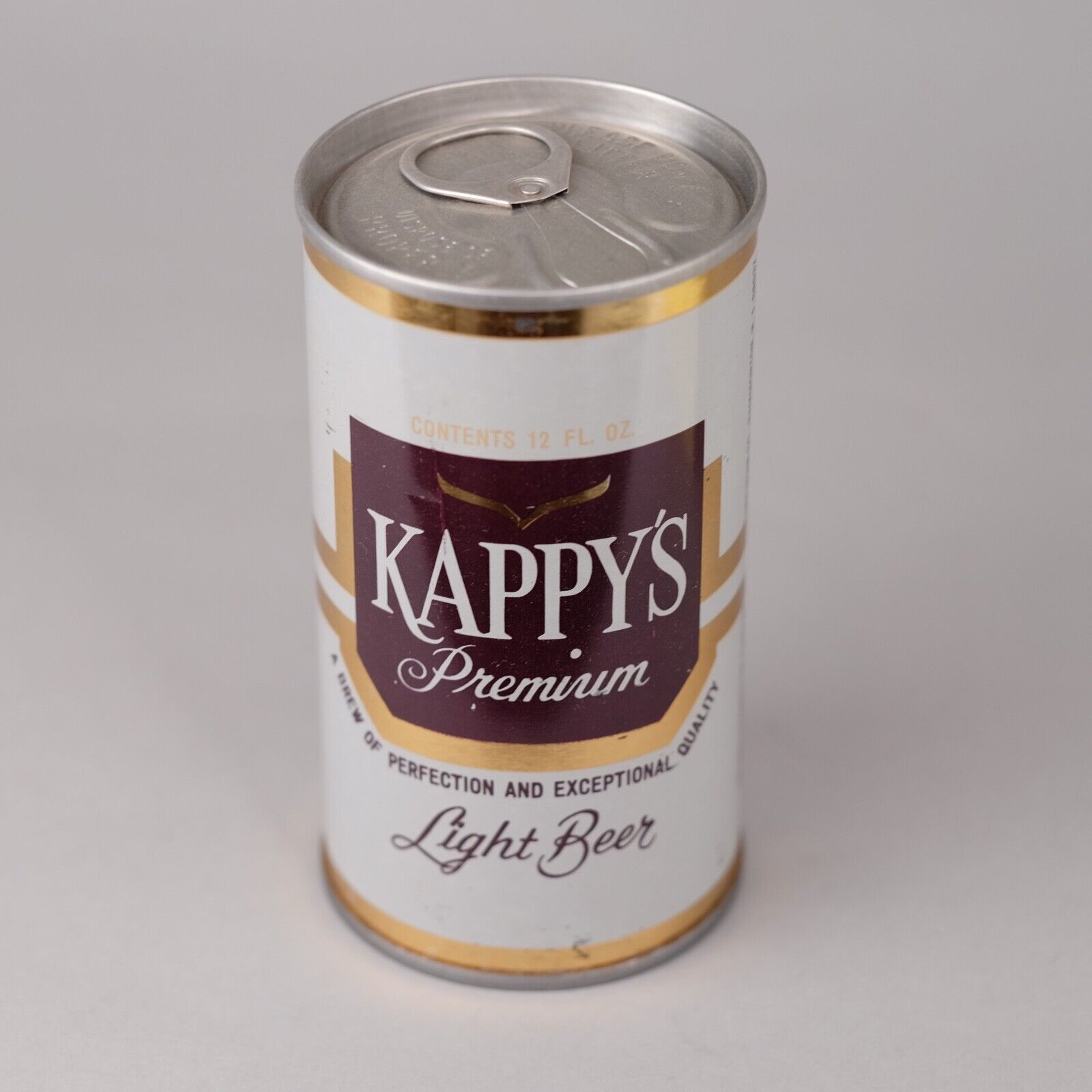 1960s KAPPY\'S Premium Light Beer Can 12 oz. Tab Top EASTERN Brewing New Jersey