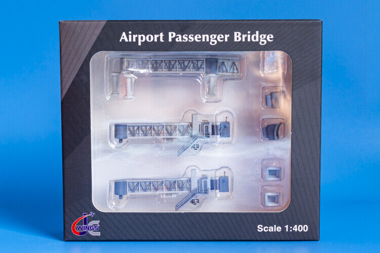 JC Wings 1:400 LH4220 Airport Passenger Bridge Transparent For B747