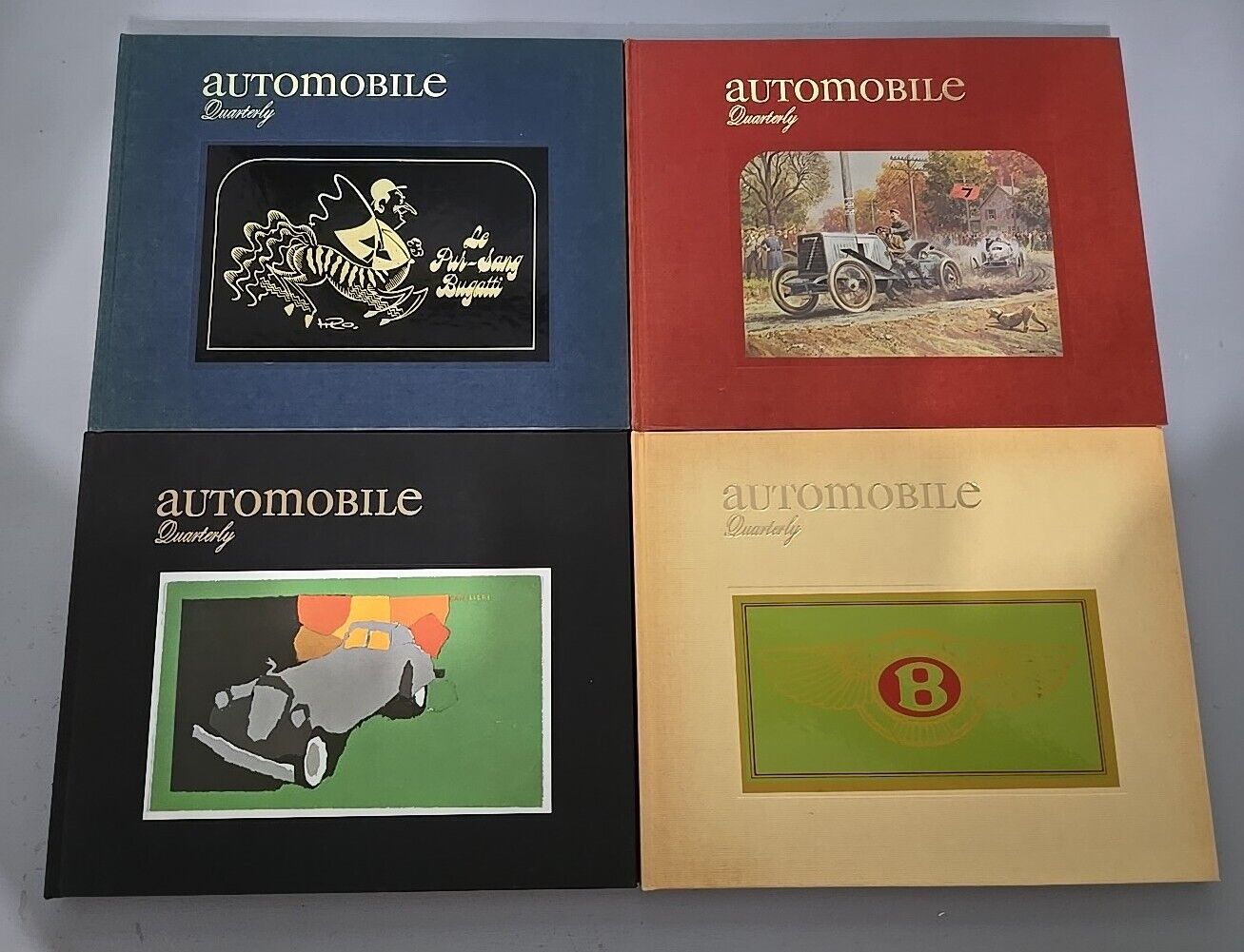 AUTOMOBILE QUARTERLY 1967/68 - VOLUME 6 Complete Set, Books No. 1, 2, 3 & 4