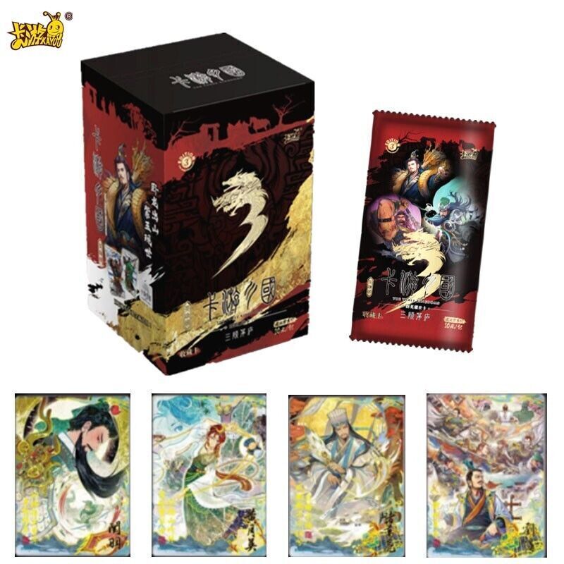 Kayou The Romance of the Three Kingdoms New Three Visits To Cottage Card Box
