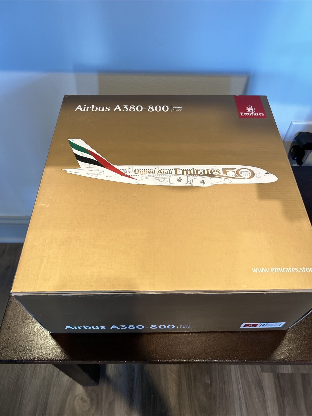 Emiratis Airlines A380-800 The Year Of The 50th GEMINI JETS 1:200 G2UAE1056