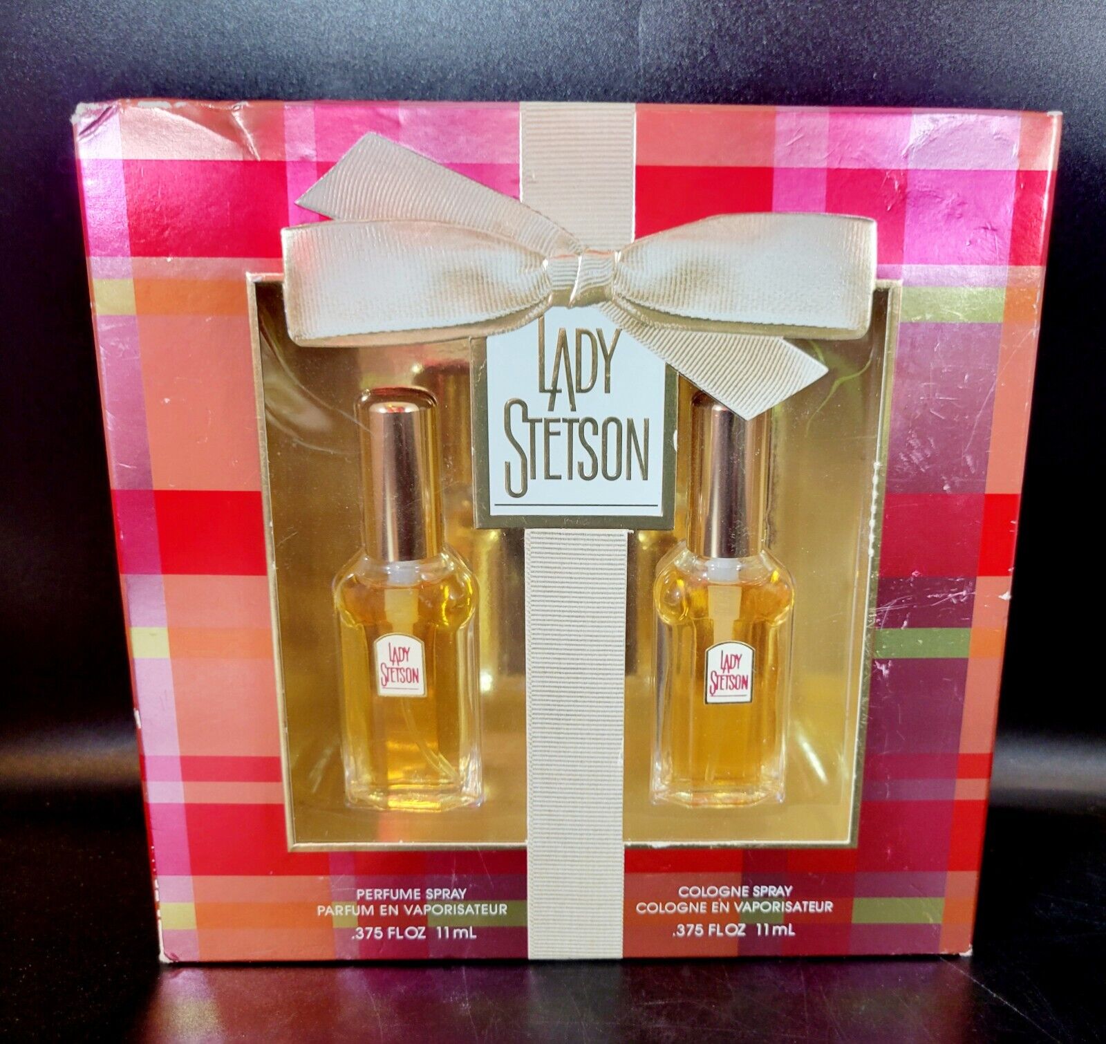 Vintage Lady Stetson Gift Set Perfume Cologne 11ml
