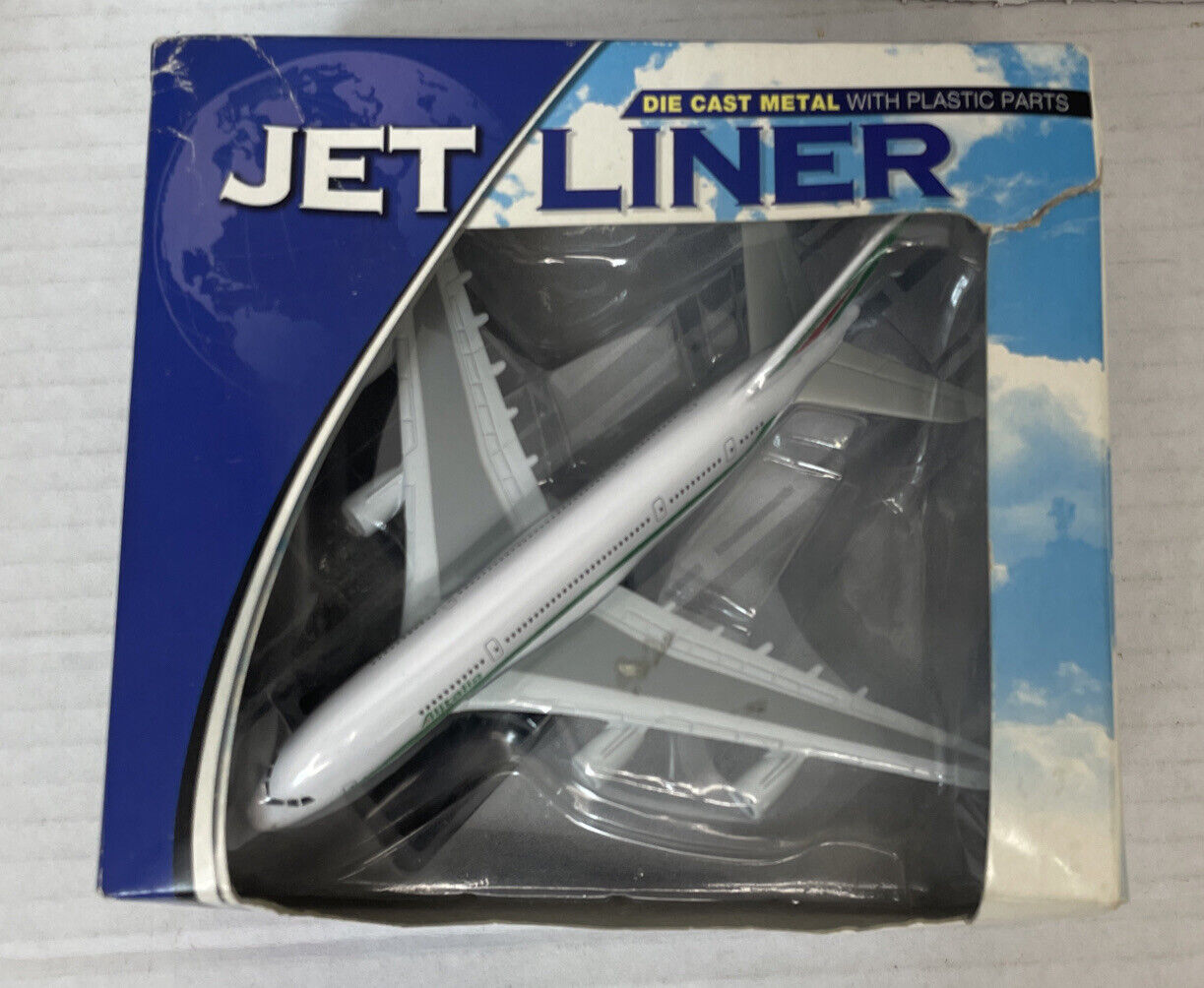 Alitalia  (Likely 1:400 scale) Diecast Metal Jet Liner in Box no. F856