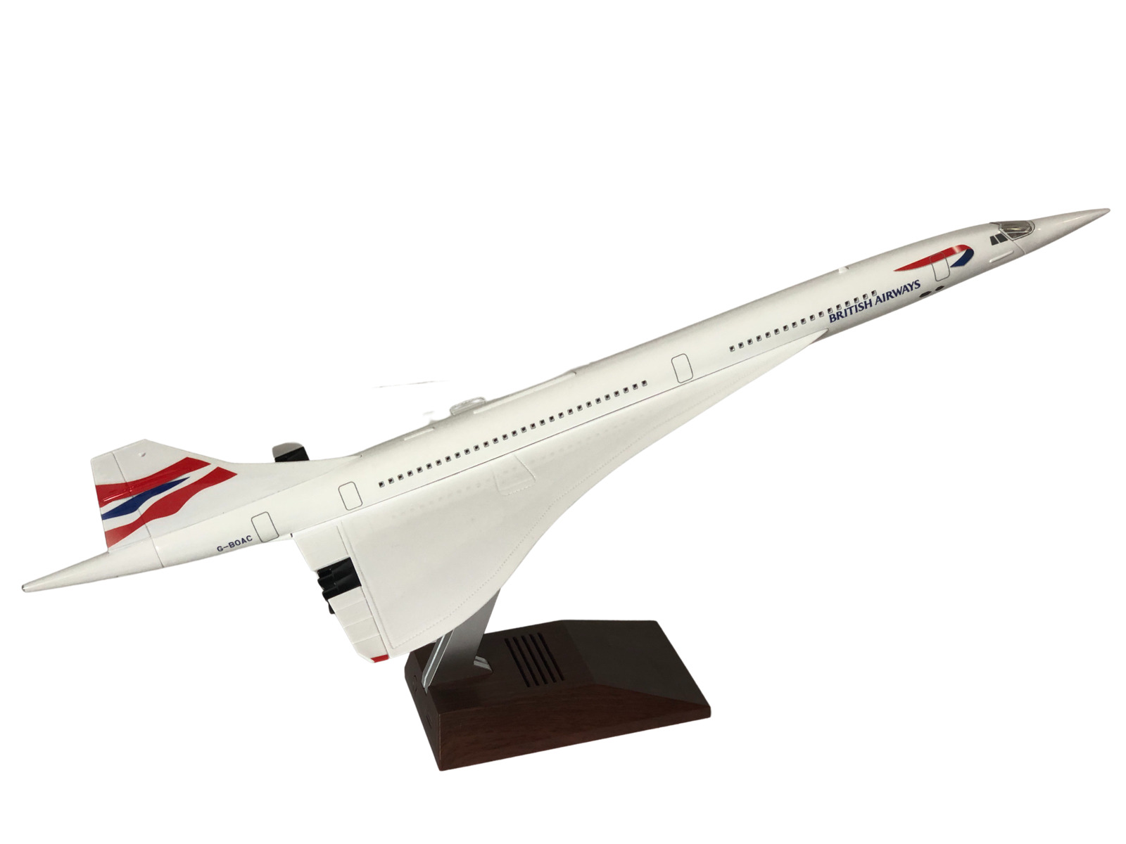 British Concorde Large Display Plane Model  Airplane Apx 50cm  Resin 1:120