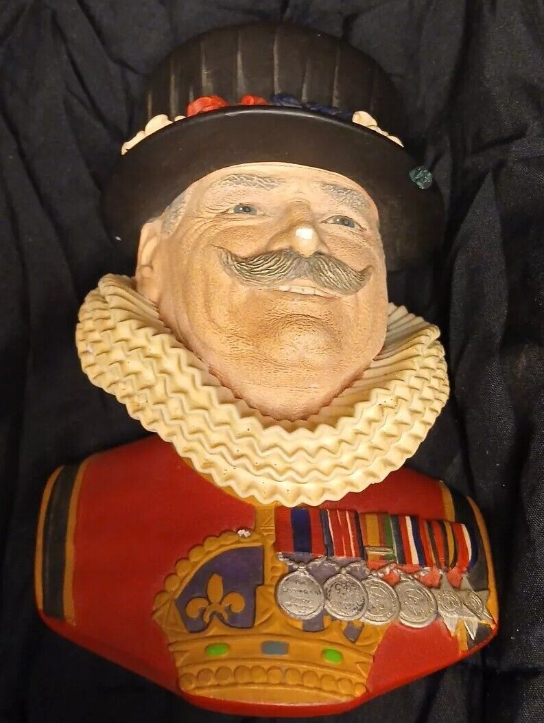 Vintage Beefeater Yeoman of the Guard 1966 Bossons Congleton England Chip On Nos