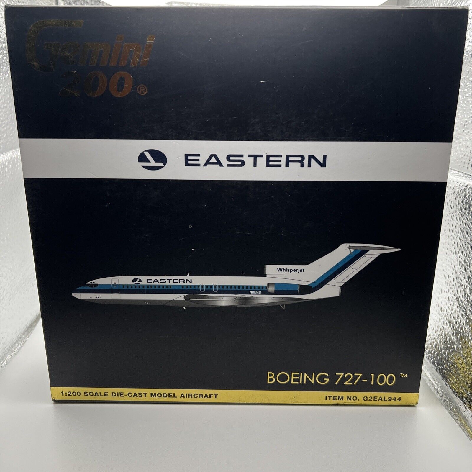 Gemini Jets G2EAL944 Eastern Airlines Boeing 727-100  Diecast 1/200 Model