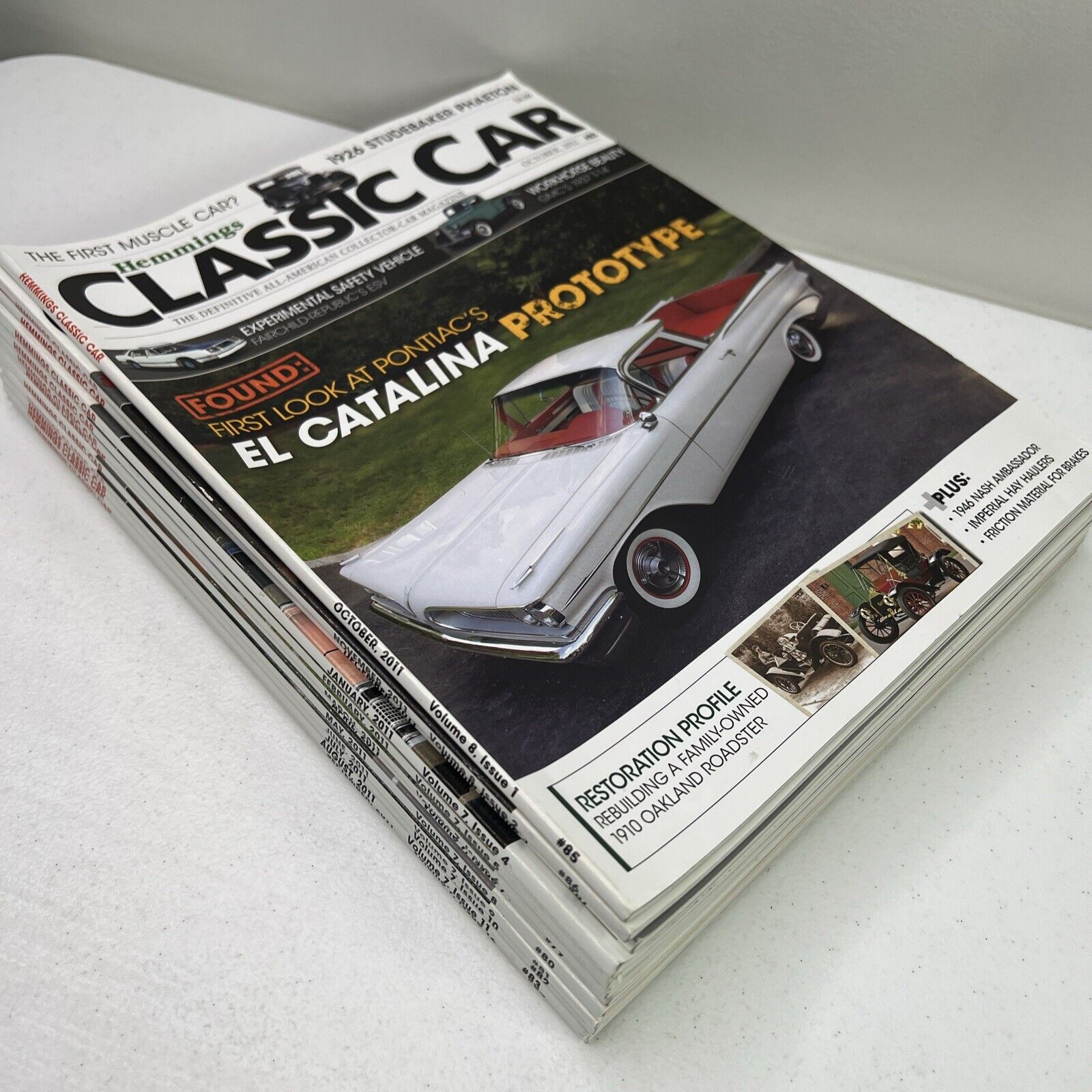 Hemmings Classic Car Magazine Lot Of 12 2011 Issues 1-12