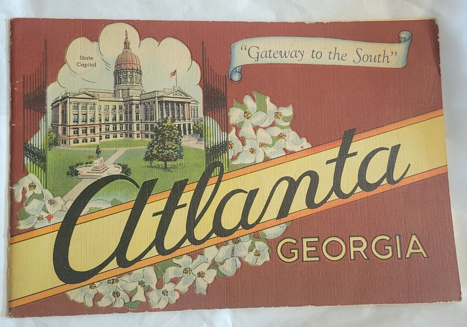 Vintage Atlanta Georgia Gateway to the South  Booklet of  Images Tour Book F5