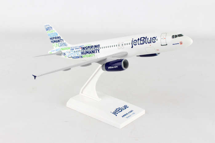 Skymarks Jetblue 15th Ann Bluemanity Airbus A320 N598JB 1/150 Scale Model SKR974