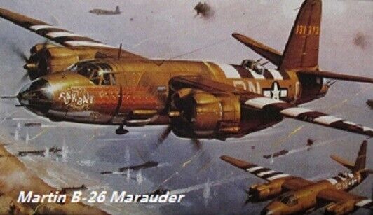 Martin B-26 Marauder Warplane Magnet
