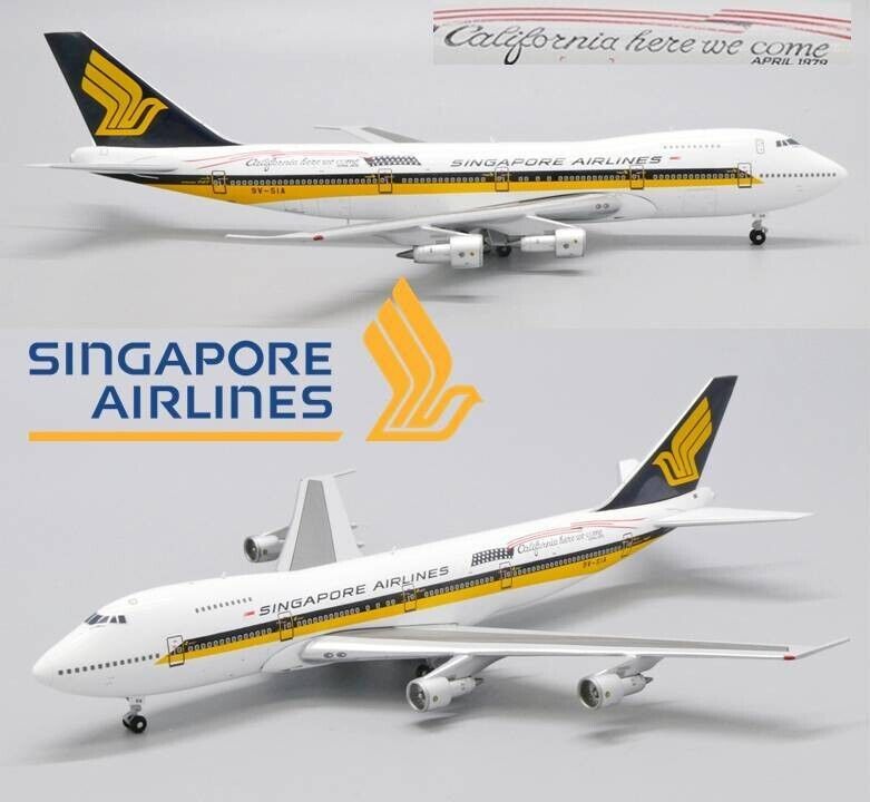 JC Wings 1/400 EW4742001, Singapore Airlines Boeing 747-200