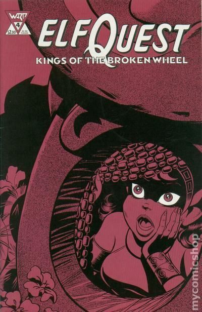 Elfquest Kings of the Broken Wheel #4 FN 1990 Stock Image