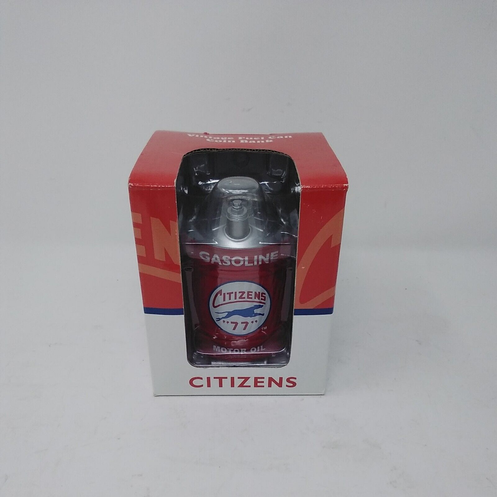 First Gear Vintage Fuel Can Coin Bank Citizens 77