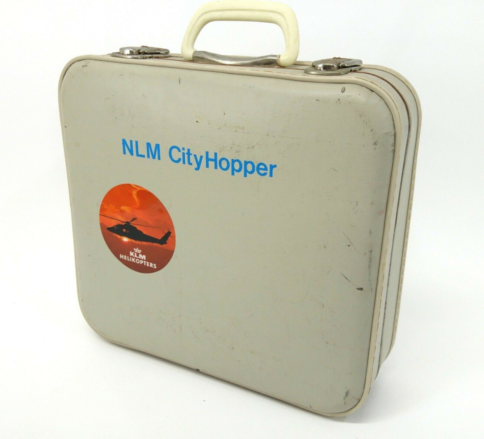 Vintage NLM CityHopper Stewardess Case Dutch Airlines KLM H274