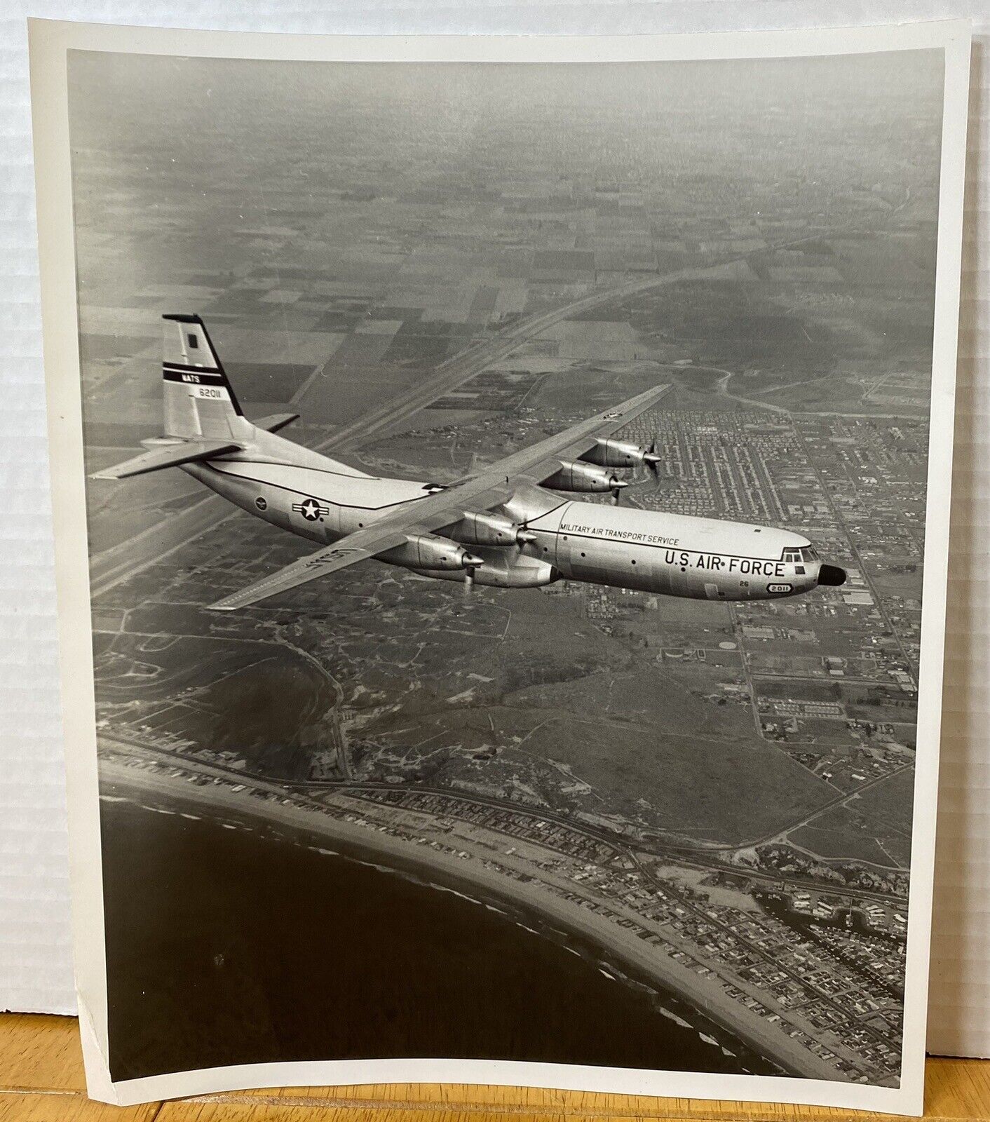 DOUGLAS C-133A CARGOMASTER  Stamped FEB-17-59 DOUGLAS AIRCRAFT COMPANY SM 292584