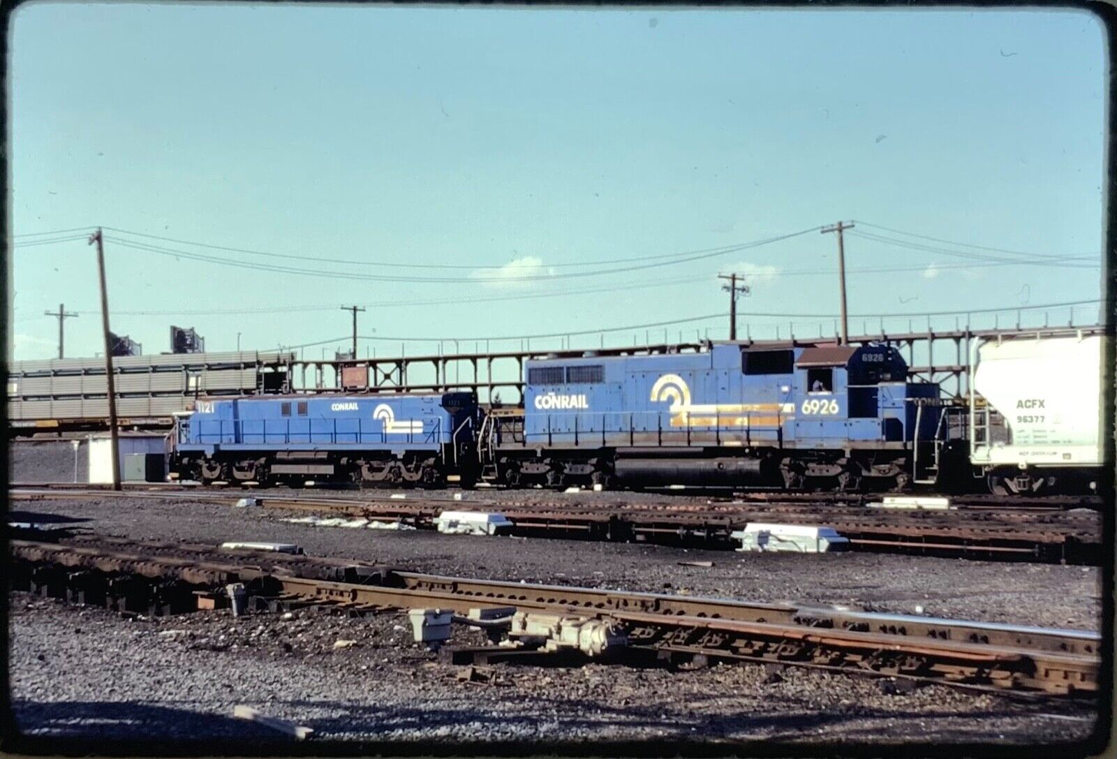 Conrail RR Loco 6926 Unnamed  K-chrome1982 Slide  # CR7
