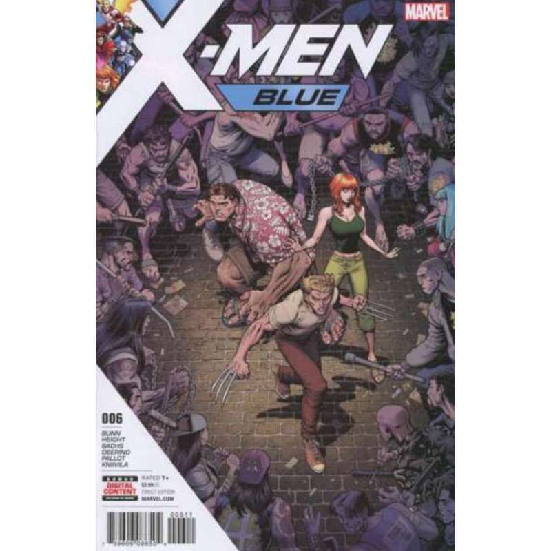 X-Men: Blue #6 in Near Mint + condition. Marvel comics [e&