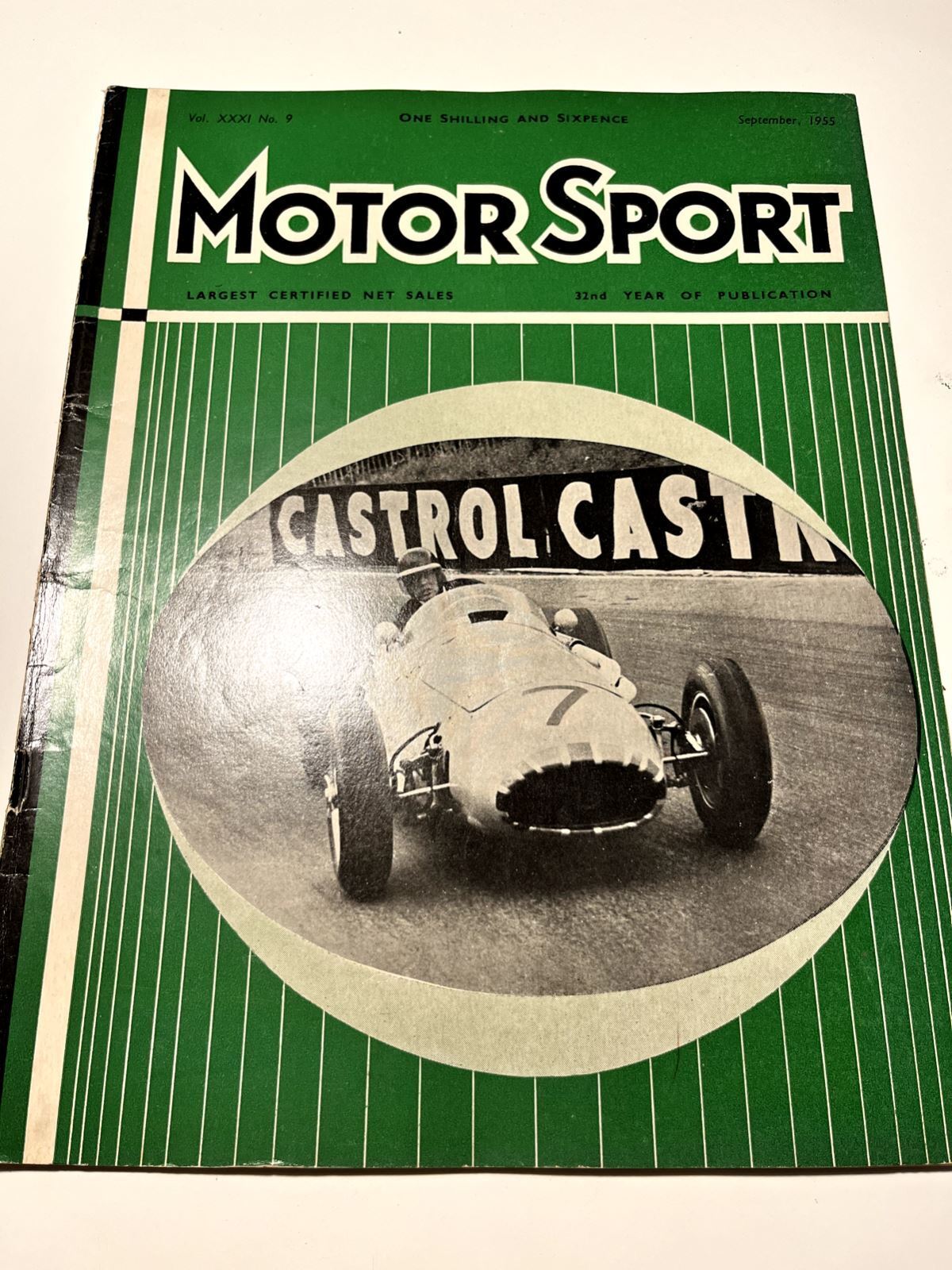 Vintage Motor Sport Magazine Vol. XXXI, No. 9 September  1955
