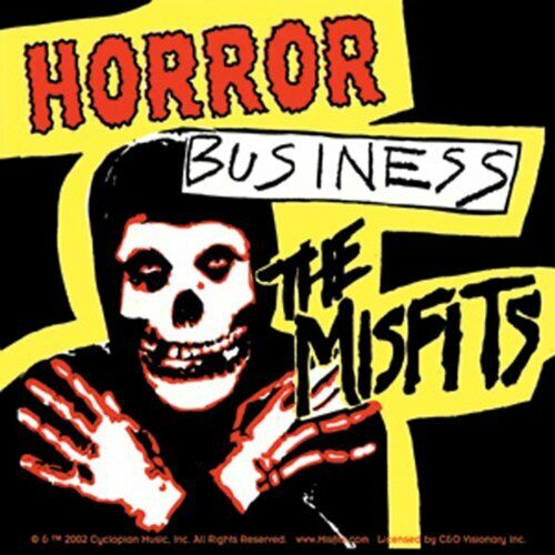 Licenses Products Misfits Horror Business Sticker